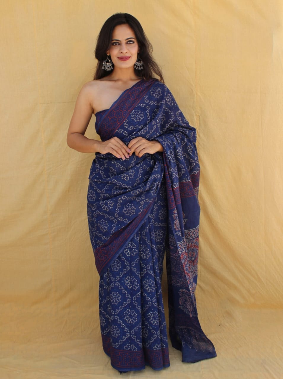 PREMIUM COTTON SAREE WITH BLOUSE PIECE