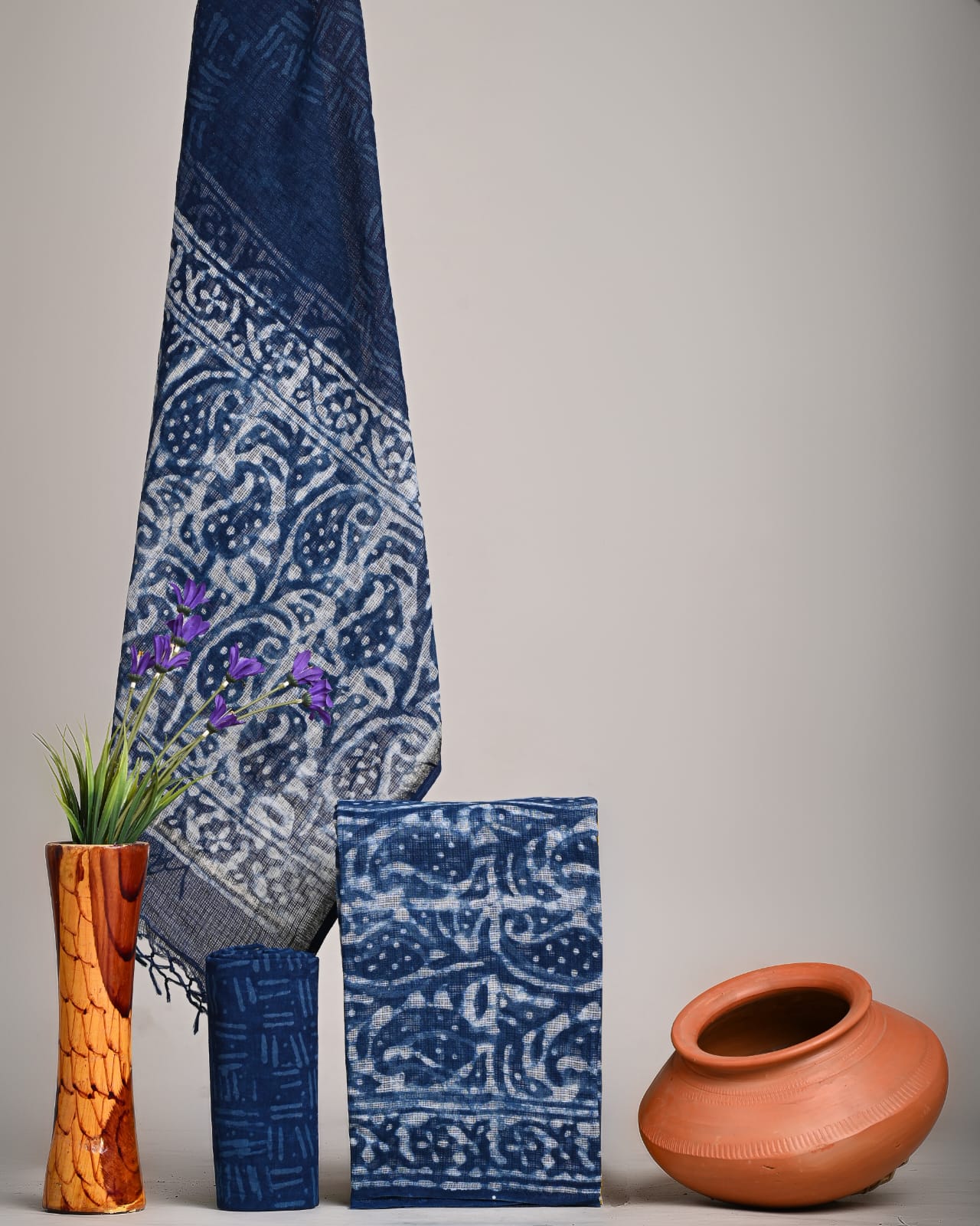 New exclusive traditional collection of Full Kota doriya Suits with kota doriya dupatta(KDSU12)