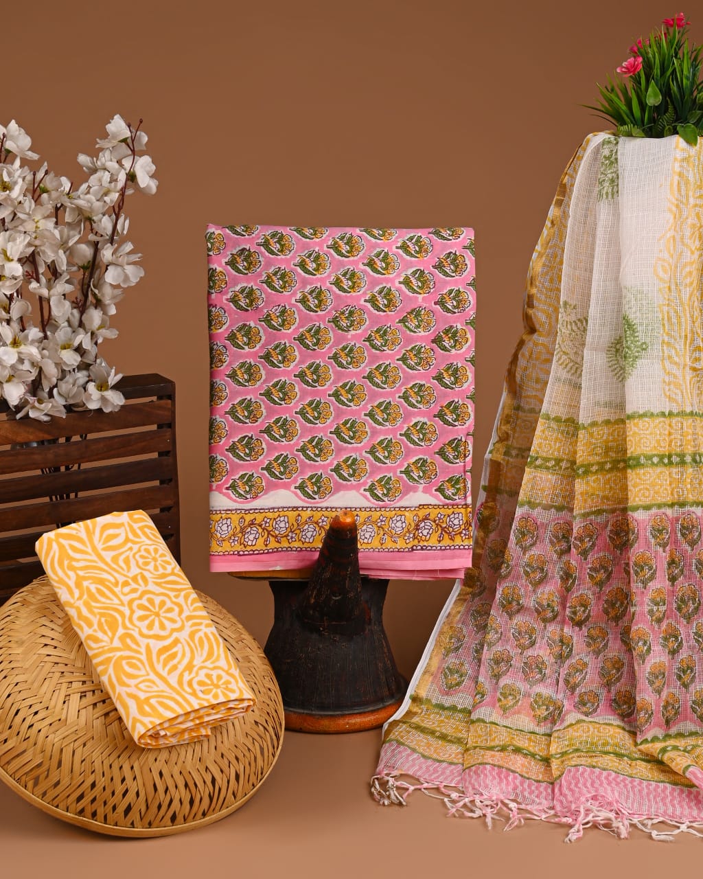 COTTON SUIT COTTON DUPATTA