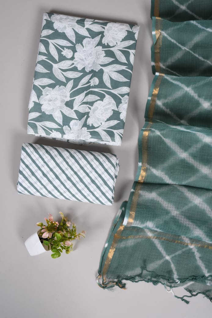 COTTON SUIT WITH KOTA DORIYA SUITS