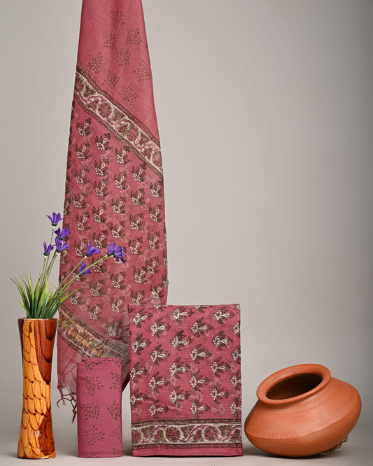 New exclusive traditional collection of Full Kota doriya Suits with kota doriya dupatta(KDSU35)