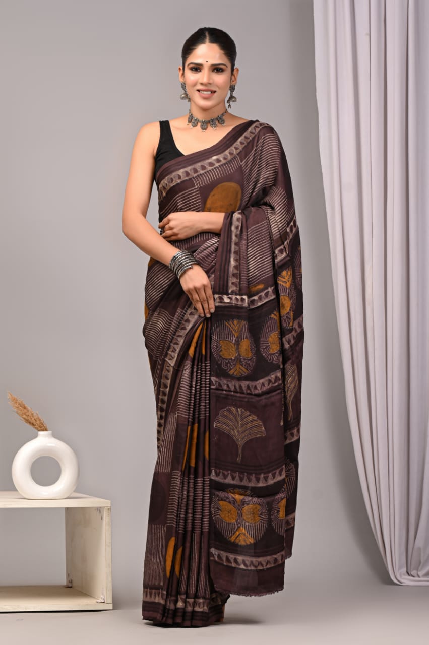 PREMIUM MODAL SILK SAREE WITH BLOUSE PIECE