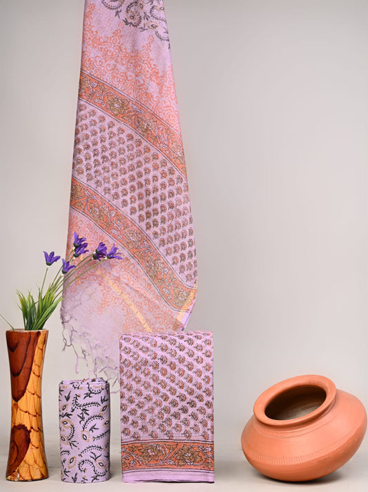 New exclusive traditional collection of Full Kota doriya Suits with kota doriya dupatta(KDSU48)