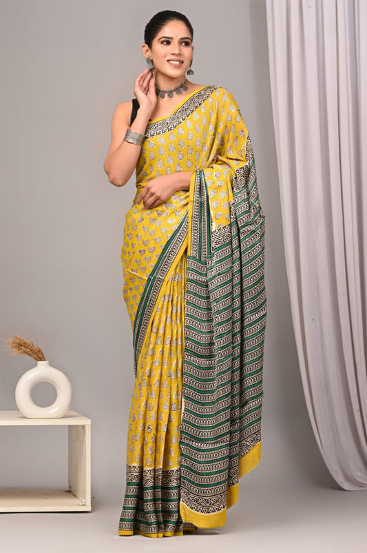 PREMIUM MODAL SILK SAREE WITH BLOUSE PIECE