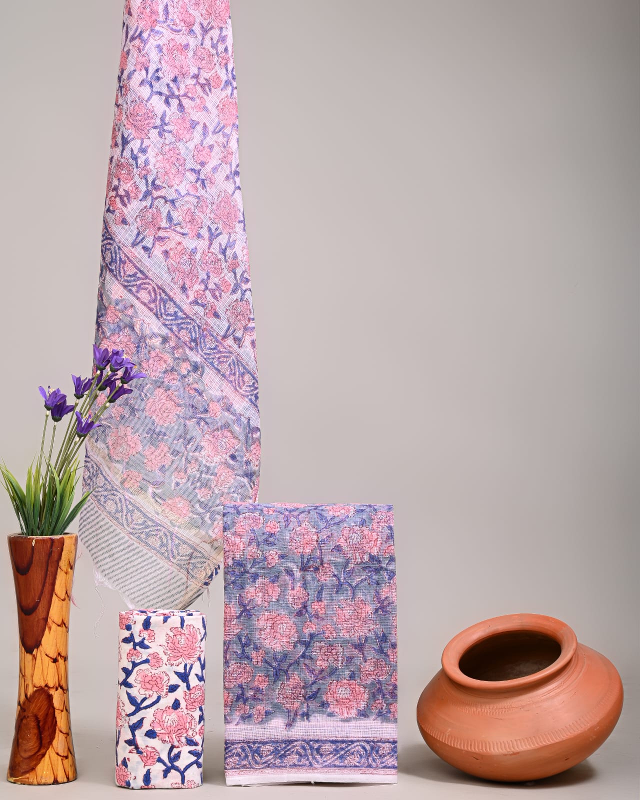 New exclusive traditional collection of Full Kota doriya Suits with kota doriya dupatta(KDSU09)