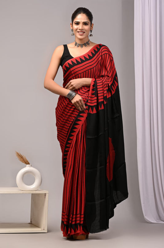 PREMIUM MODAL SILK SAREE WITH BLOUSE PIECE