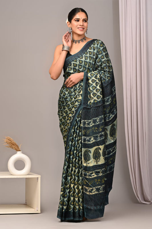 PREMIUM MODAL SILK SAREE WITH BLOUSE PIECE