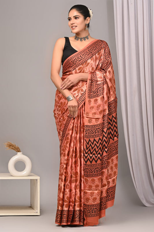 PREMIUM MODAL SILK SAREE WITH BLOUSE PIECE