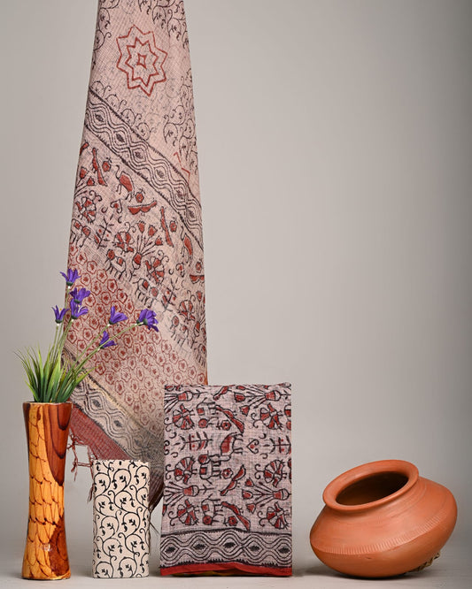 New exclusive traditional collection of Full Kota doriya Suits with kota doriya dupatta(KDSU25)