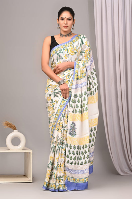 PREMIUM MODAL SILK SAREE WITH BLOUSE PIECE