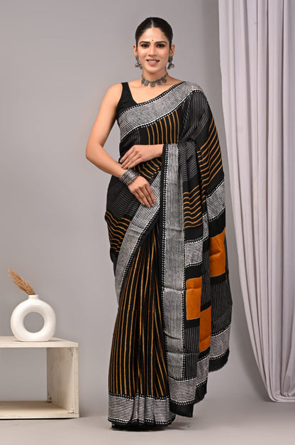 PREMIUM MODAL SILK SAREE WITH BLOUSE PIECE
