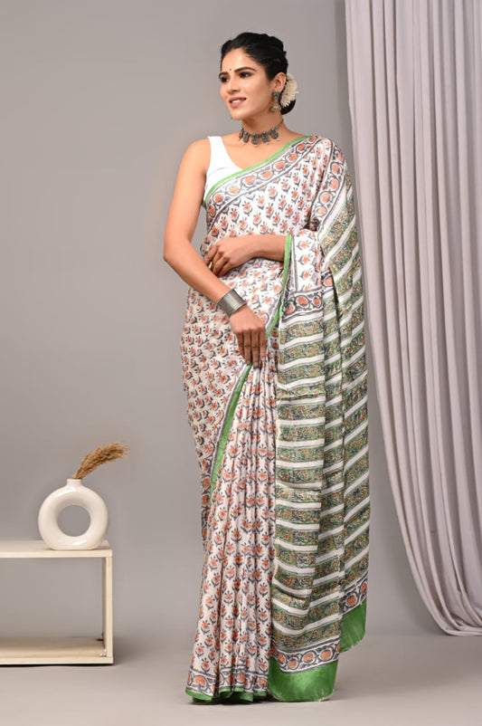 PREMIUM MODAL SILK SAREE WITH BLOUSE PIECE