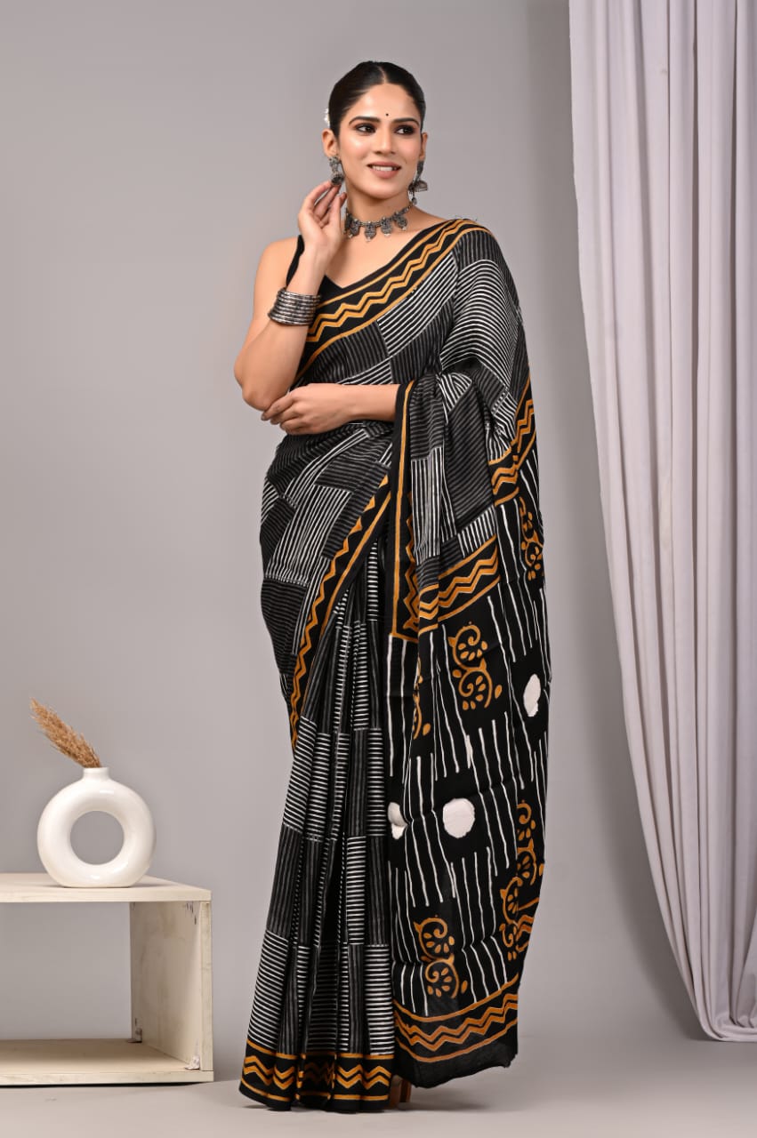 PREMIUM MODAL SILK SAREE WITH BLOUSE PIECE