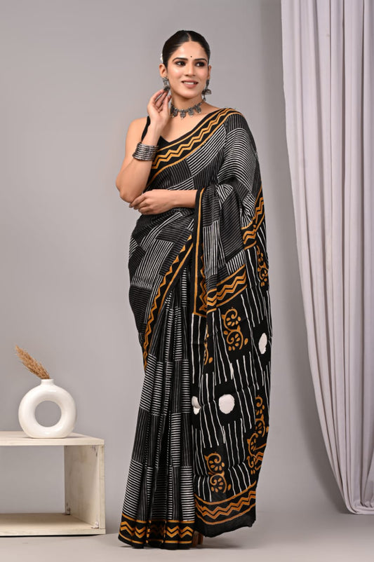 PREMIUM MODAL SILK SAREE WITH BLOUSE PIECE
