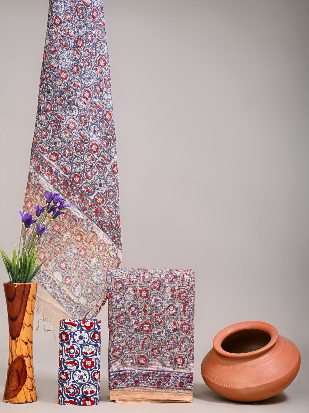 New exclusive traditional collection of Full Kota doriya Suits with kota doriya dupatta(KDSU07)
