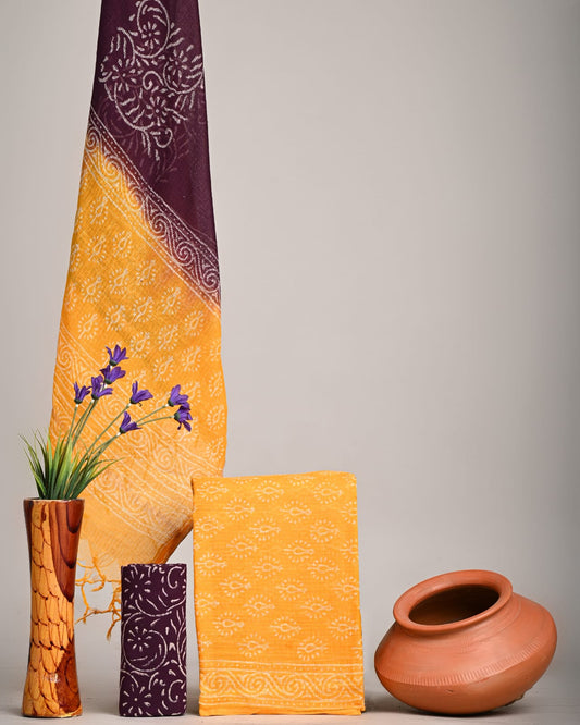 New exclusive traditional collection of Full Kota doriya Suits with kota doriya dupatta(KDSU28)