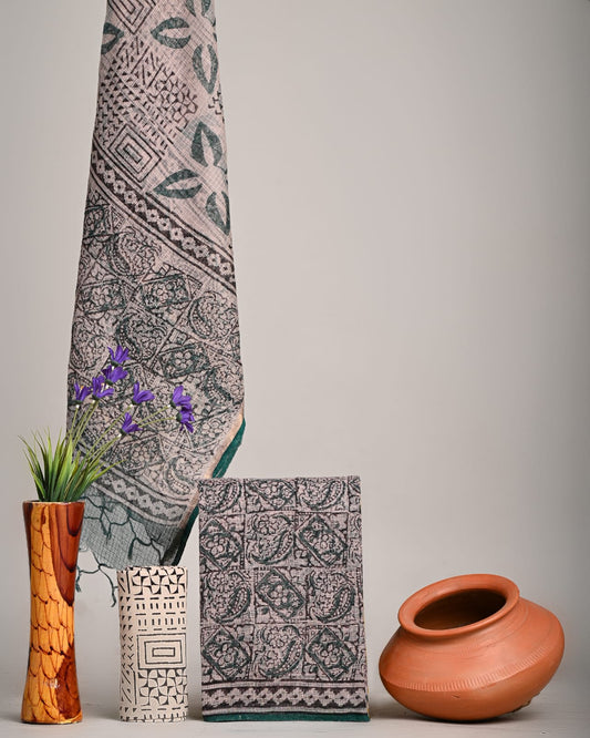 New exclusive traditional collection of Full Kota doriya Suits with kota doriya dupatta(KDSU43)