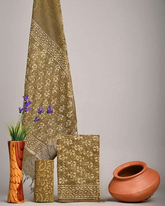 New exclusive traditional collection of Full Kota doriya Suits with kota doriya dupatta(KDSU38)