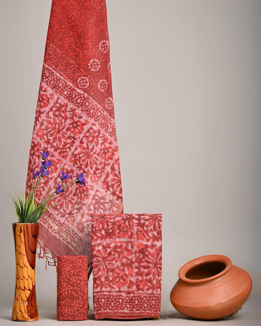New exclusive traditional collection of Full Kota doriya Suits with kota doriya dupatta(KDSU37)