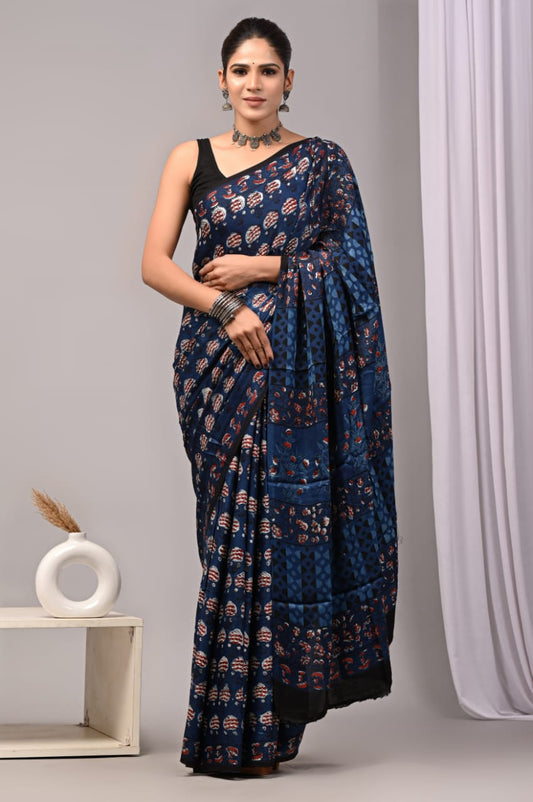 PREMIUM MODAL SILK SAREE WITH BLOUSE PIECE
