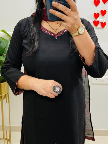 *Simple yet elegant This is how we describe our latest launch a Cotton set fits well for a day event in the every season