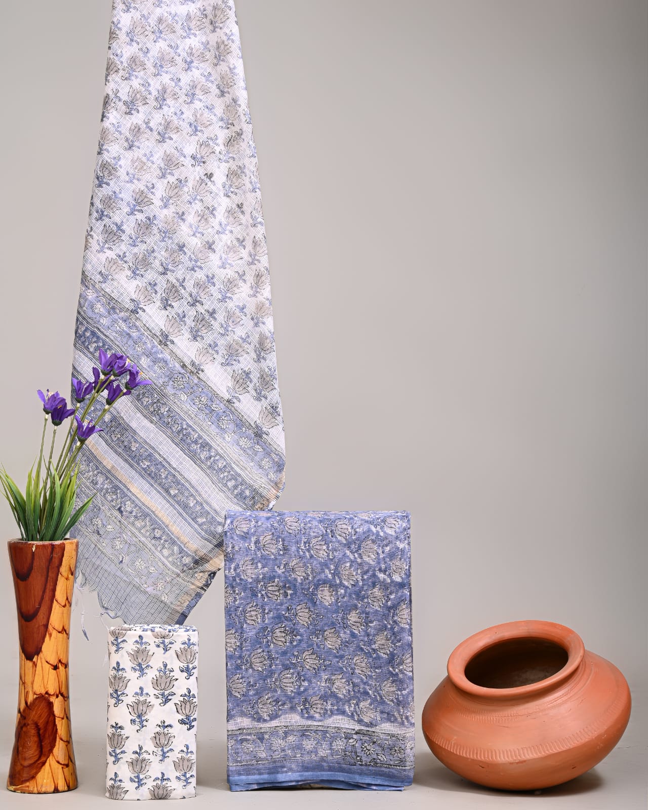 New exclusive traditional collection of Full Kota doriya Suits with kota doriya dupatta(KDSU11)