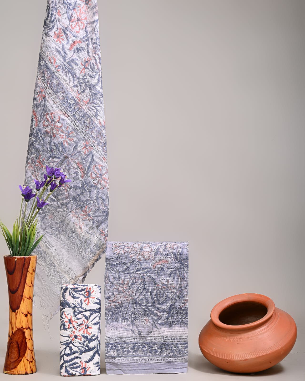 New exclusive traditional collection of Full Kota doriya Suits with kota doriya dupatta(KDSU05)