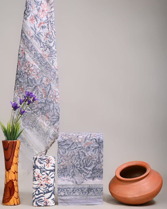 New exclusive traditional collection of Full Kota doriya Suits with kota doriya dupatta(KDSU05)