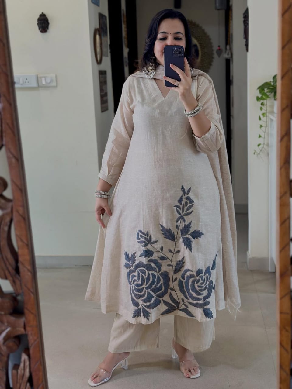 KHADI COTTON KURTI